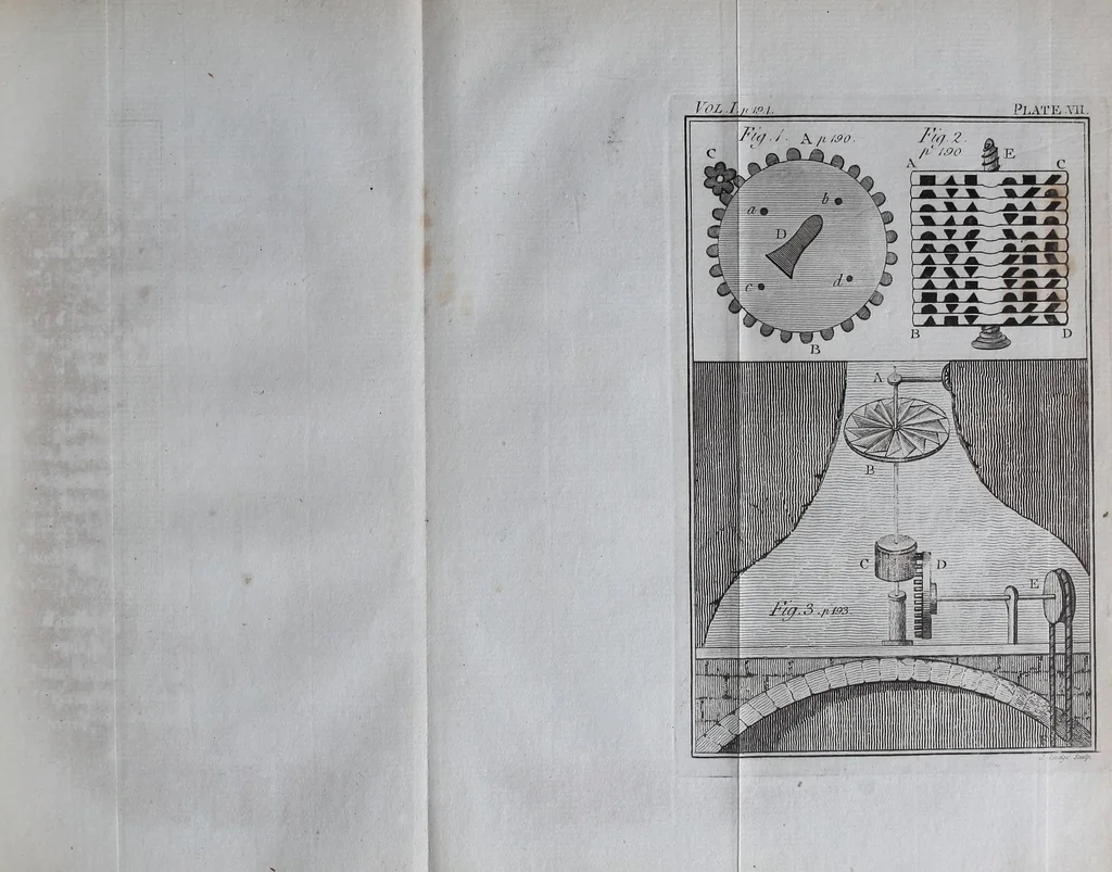 An illustration from Rational recreations, in which the principles of numbers and natural philosophy are clearly and copiously elucidated by a series of easy, entertaining, interesting experiments. Among which are all those commonly performed with the cards, 1787, leaf 231