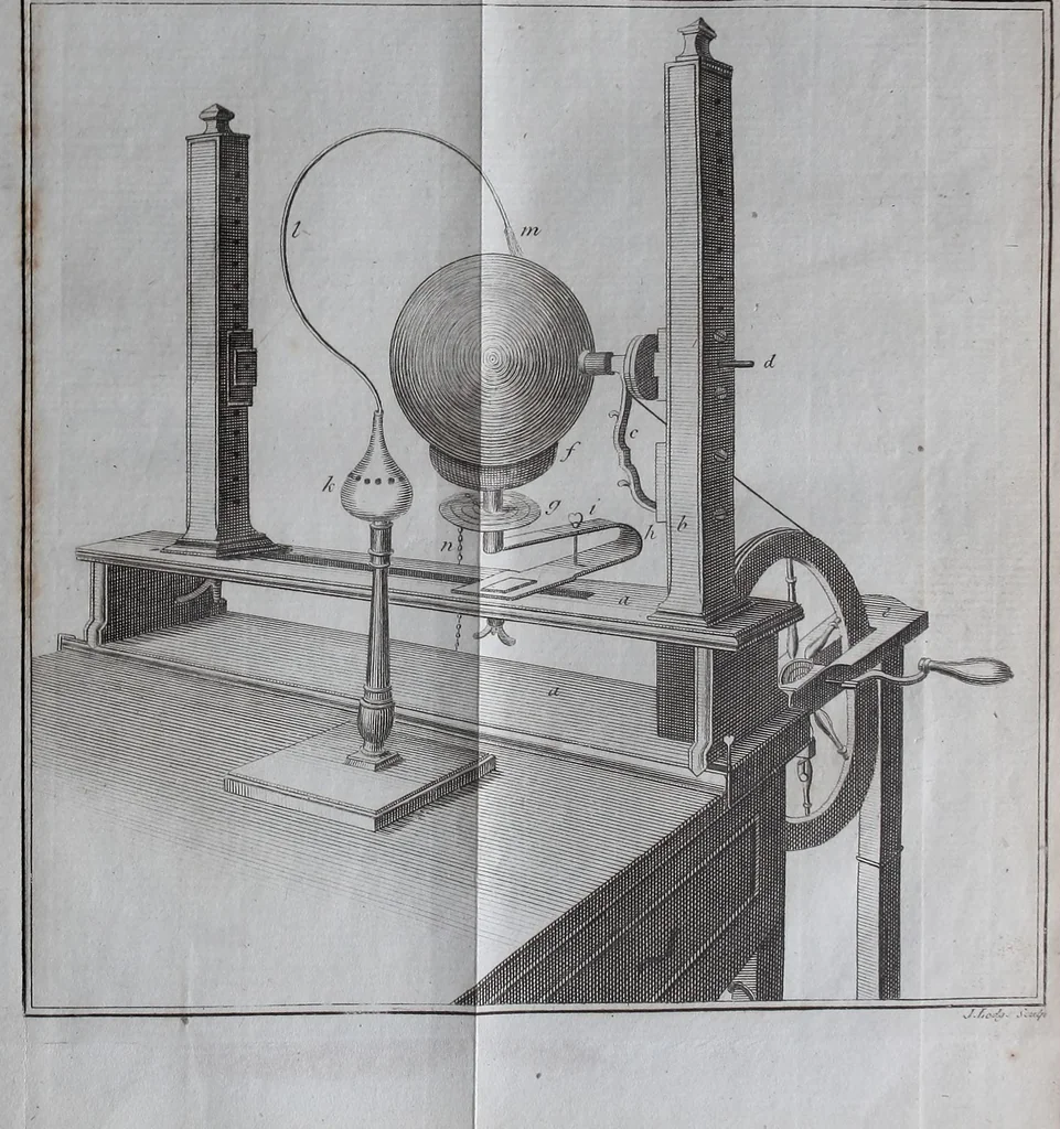 An illustration from Rational recreations, in which the principles of numbers and natural philosophy are clearly and copiously elucidated by a series of easy, entertaining, interesting experiments. Among which are all those commonly performed with the cards, 1787, leaf 37