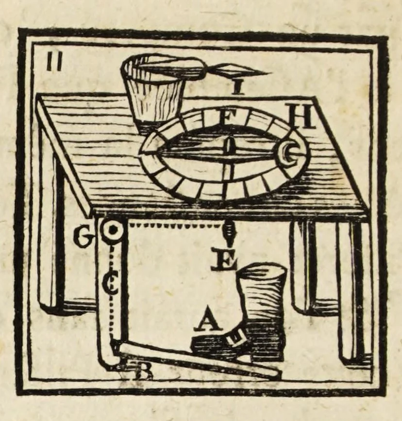 An illustration from Supplément à la Magie blanche dévoilée ... Contenant l'explication de plusieurs tours nouveauz, 1785, leaf 100