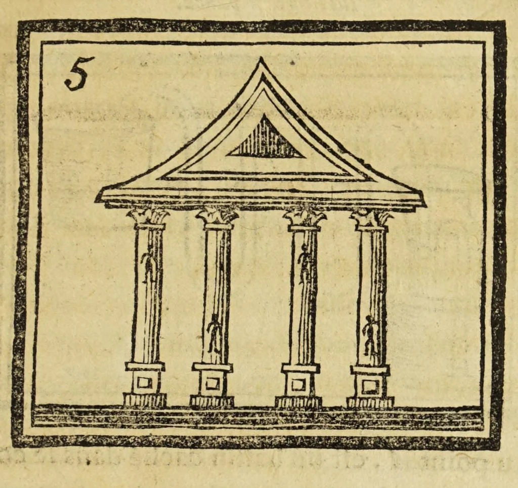 An illustration from Les petites aventures de Jérome Sharp, professeur de physique amusante. Ouvrage contenant autant de tours ingénieux que de leçons utiles, avec quelques petits portraits à la manière noire, 1793, leaf 205