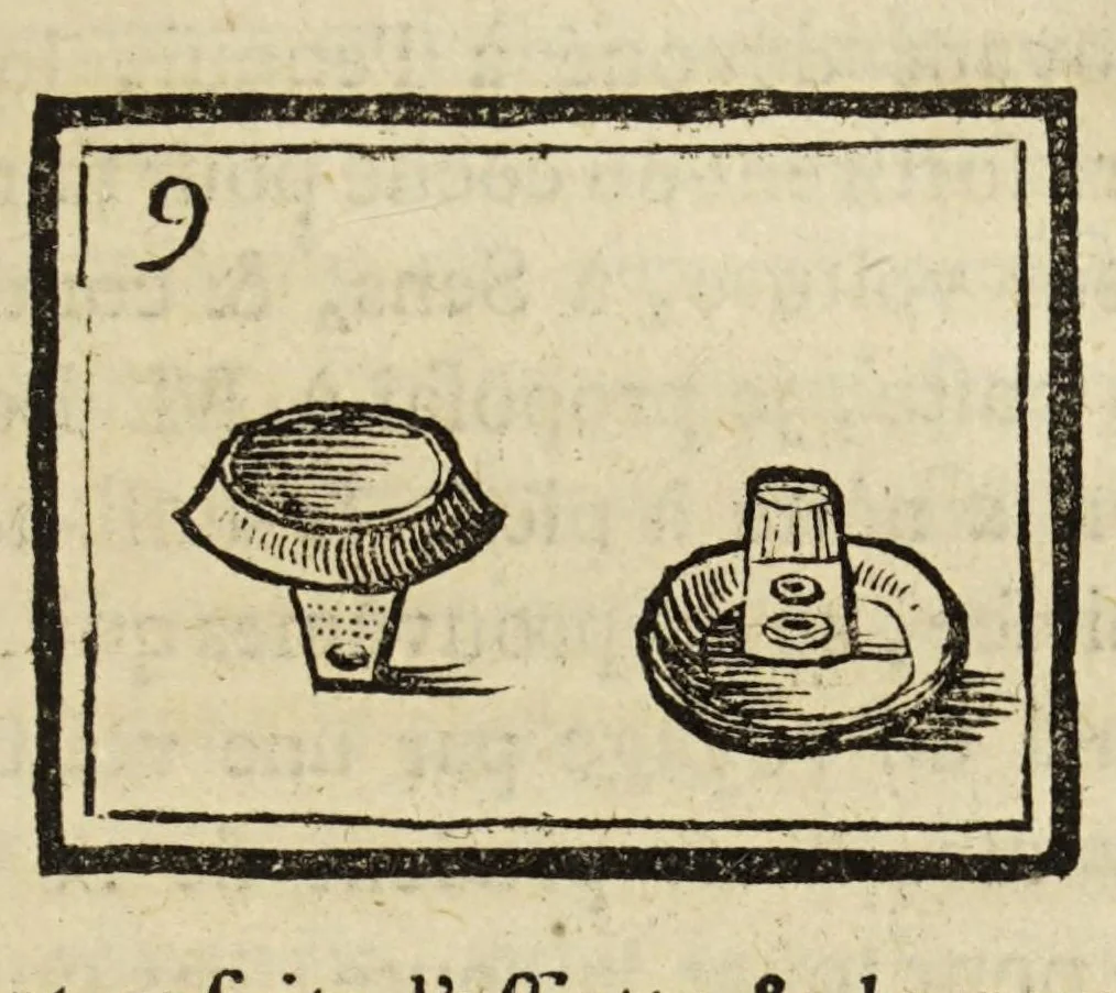 An illustration from Les petites aventures de Jérome Sharp, professeur de physique amusante. Ouvrage contenant autant de tours ingénieux que de leçons utiles, avec quelques petits portraits à la manière noire, 1793, leaf 219