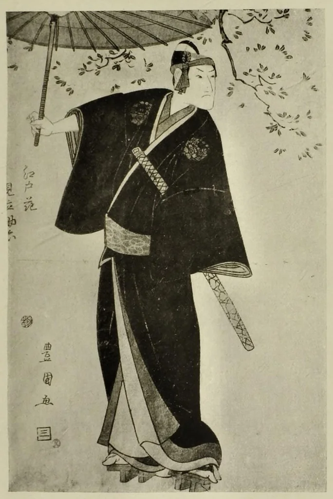 An illustration from The colour-prints of Japan : an appreciation and history, 1904, leaf 85