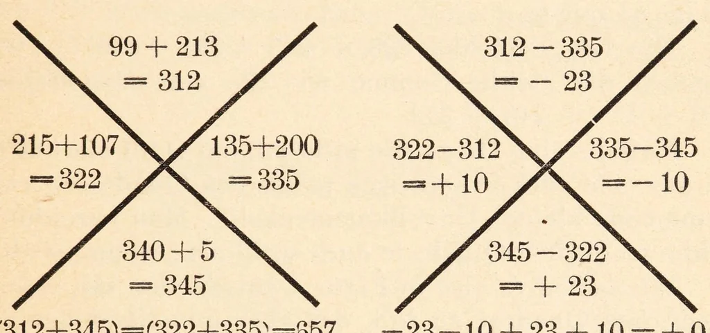 An illustration from Talisman Turc : ein Beitrag zur magisch-quadratischen Dechiffrierung von Liebes- und Krankheits-Amuletten zum Ursprung und Wesen magischer Quadrate sowie zur wissenschaftlichen Periodologie, 1926, leaf 17