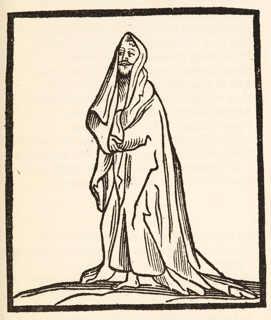 An illustration from The mystery and lore of apparitions : with some account of ghosts, spectres, phantoms and boggarts in early times, 1930, leaf 105