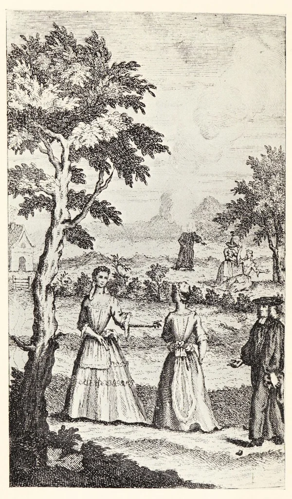 An illustration from The mystery and lore of apparitions : with some account of ghosts, spectres, phantoms and boggarts in early times, 1930, leaf 202