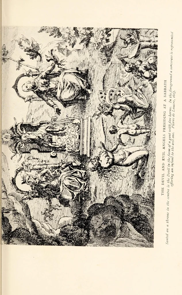 An illustration from The mysteries and secrets of magic, 1927, leaf 149