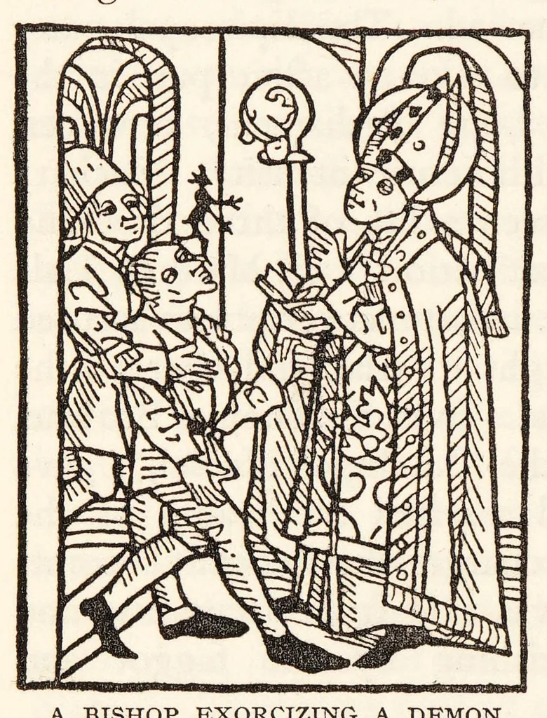 An illustration from The mysteries and secrets of magic, 1927, leaf 164