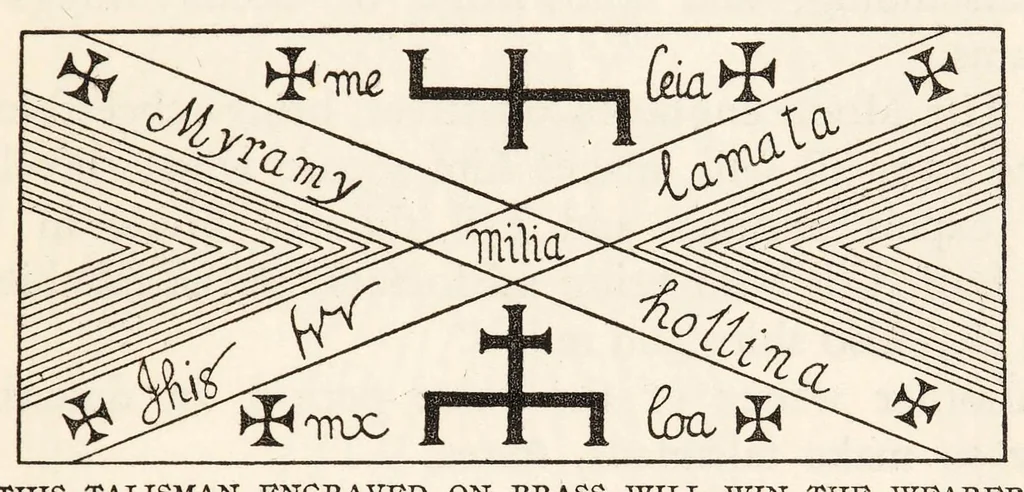 An illustration from The mysteries and secrets of magic, 1927, leaf 217