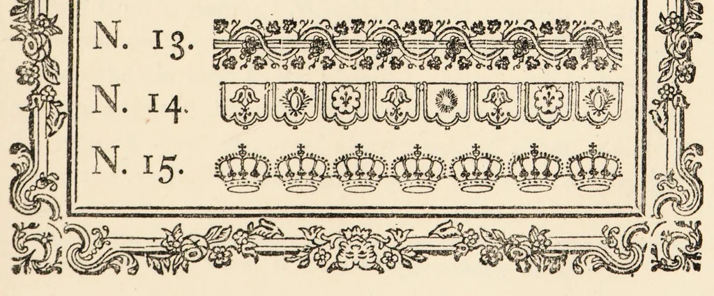 An illustration from Printing types, their history, forms, and use : a study in survivals, 1923, leaf 115