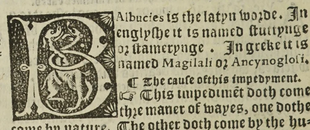 An illustration from The Breviary of Helthe, for all maner of syckenesses and diseases the whiche may be in man, or woman doth folowe, 1547, leaf 56
