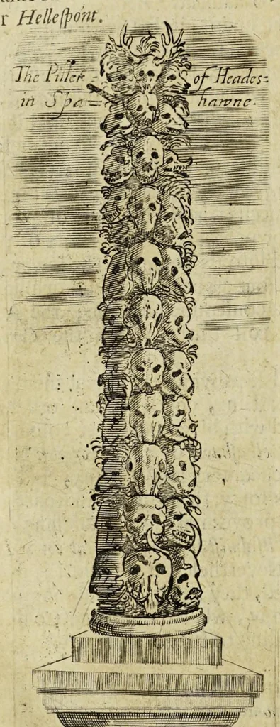 An illustration from Some years travels into divers parts of Africa, and Asia the Great. Describing more particularly the Empires of Persia and Industan ... As also, many ... kingdoms in the oriental India ..., 1677, leaf 180