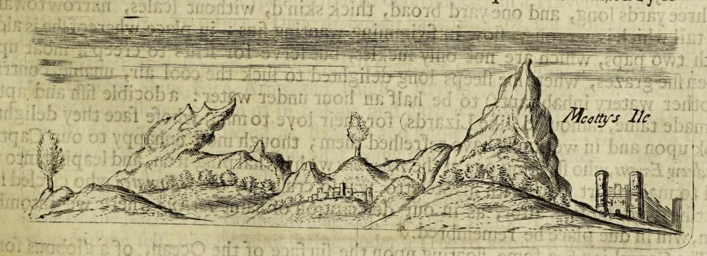An illustration from Some years travels into divers parts of Africa, and Asia the Great. Describing more particularly the Empires of Persia and Industan ... As also, many ... kingdoms in the oriental India ..., 1677, leaf 37