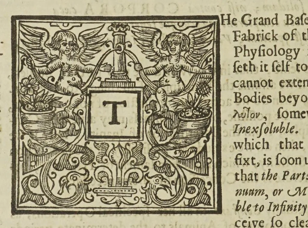 An illustration from Physiologia Epicuro-Gassendo-Charltoniana: or a fabrick of science natural, upon the hypothesis of atoms, 1654, leaf 130