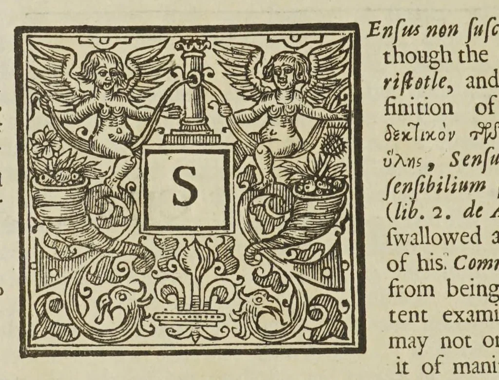 An illustration from Physiologia Epicuro-Gassendo-Charltoniana: or a fabrick of science natural, upon the hypothesis of atoms, 1654, leaf 176