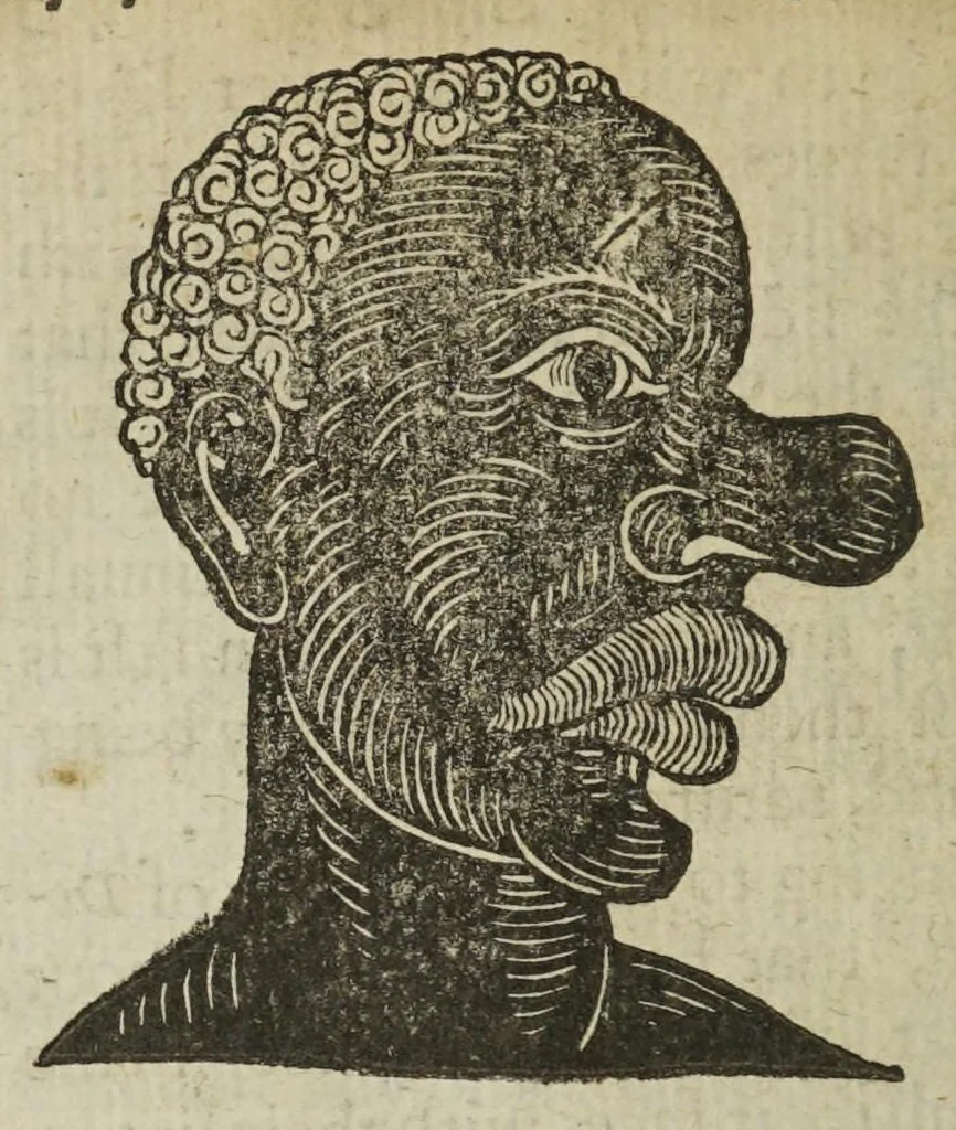 An illustration from Anthropometamorphosis: man transform'd; or, the artificial changeling. Historically presented, in the mad and cruel gallantry, foolish bravery, ridiculous beauty, filthy finenesse, and loathsome lovelinesse of most nations, fashioning and altering their bodies from the mould intended by nature. With a vindication of the regular beauty and honesty of nature. And an appendix of the pedigree of the English gallant, 1653, leaf 234