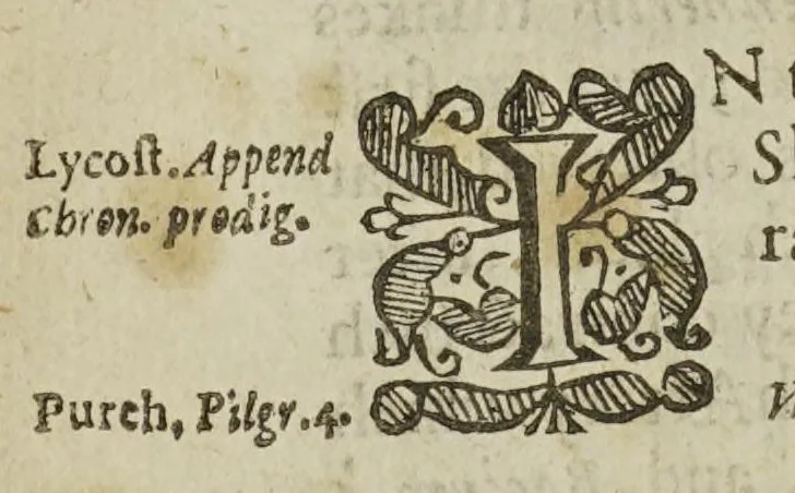 An illustration from Anthropometamorphosis: man transform'd; or, the artificial changeling. Historically presented, in the mad and cruel gallantry, foolish bravery, ridiculous beauty, filthy finenesse, and loathsome lovelinesse of most nations, fashioning and altering their bodies from the mould intended by nature. With a vindication of the regular beauty and honesty of nature. And an appendix of the pedigree of the English gallant, 1653, leaf 340