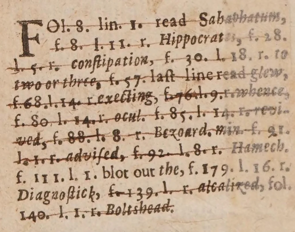 An illustration from Little Venus unmask'd : or, a perfect discovery of the French pox Together with ... twelve different ways ... of curing that disease, 1670, leaf 180