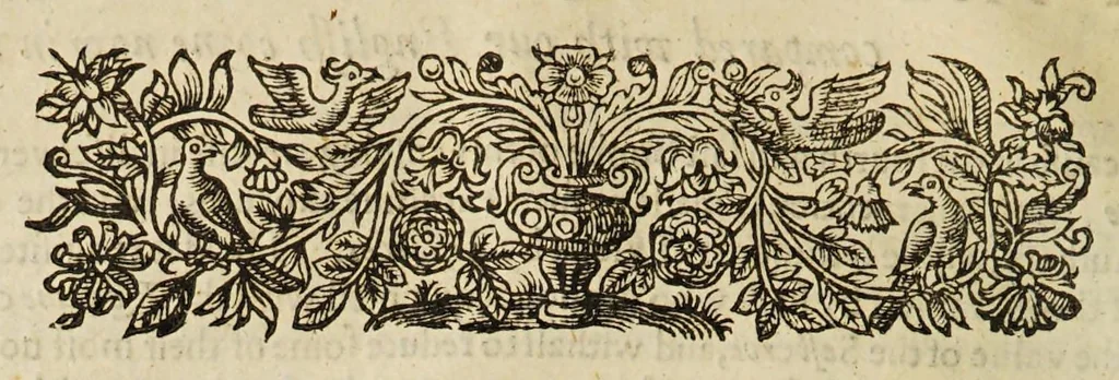 An illustration from An apologie of the power and providence of God in the government of the world. Or an examination and censure of the common errour touching natures perpetuall and universall decay, divided into foure bookes: ..., 1627, leaf 38