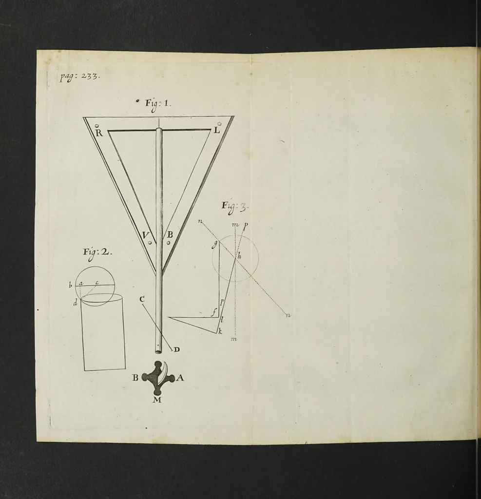 An illustration from The history of the Royal Society of London, for the Improving of Natural Knowledge, 1667, leaf 264