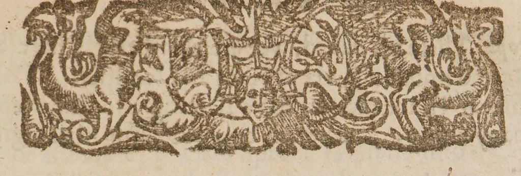 An illustration from A paradox. Prooving, that the inhabitants of the isle called Madagascar, or St. Laurence, (in temporall things) are the happiest people in the world. Whereunto is prefixed a ... description of that island: the ... climate, and condition of the inhabitants, and their speciall affection to the English ... With most probable arguments of a hopefull and fit plantation of a colony there, in respect of the fruitfulnesse of the soyle, the benignity of the ayre, and the relieving of our English ships, both to and from the East Indies, 1640, leaf 27