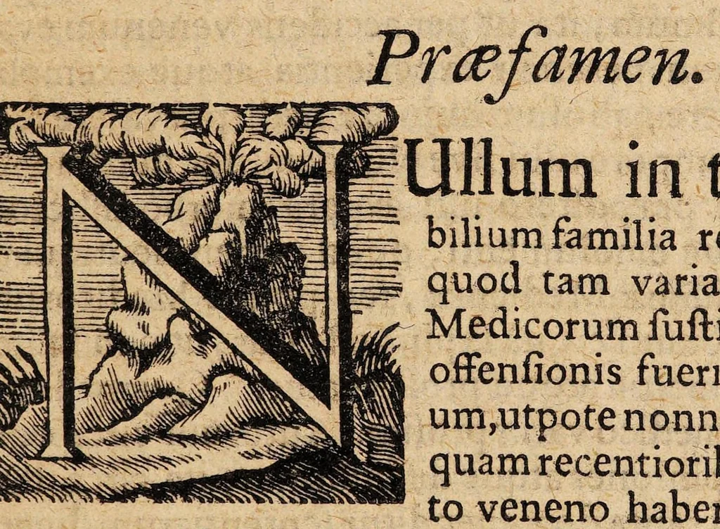 An illustration from Dissertatio inauguralis medica de opiatorum nova eaque mechanica operandi ratione ..., 1700, leaf 3