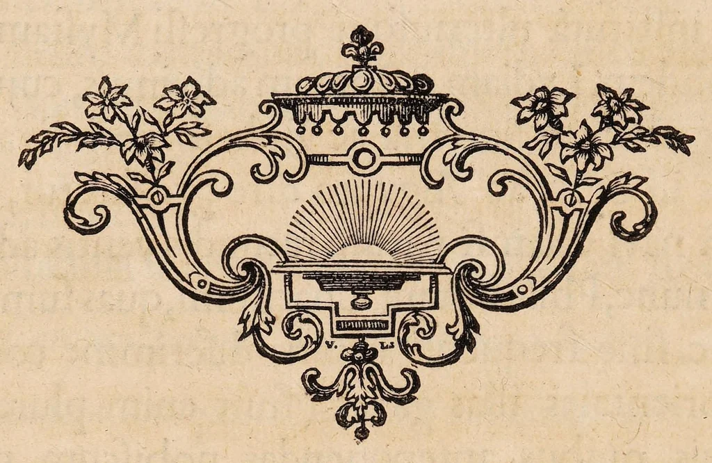 An illustration from Josephi Pitton Tournefort Institutiones rei herbariae, 1700, leaf 734
