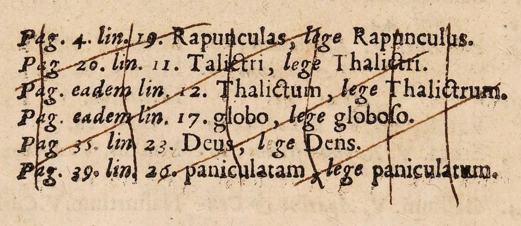 An illustration from Josephi Pitton Tournefort Institutiones rei herbariae, 1700, leaf 792