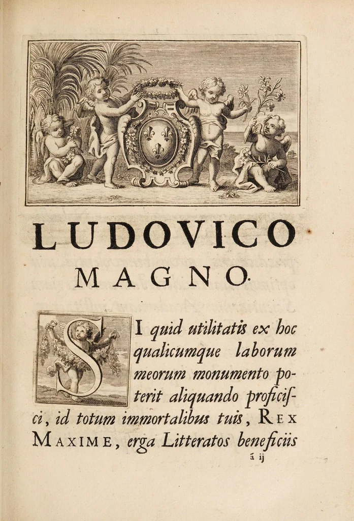 An illustration from Josephi Pitton Tournefort Institutiones rei herbariae, 1700, leaf 9