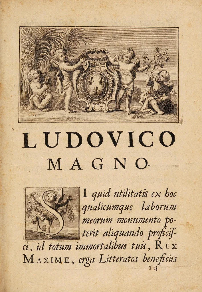 An illustration from Josephi Pitton Tournefort Institutiones rei herbariae, 1700, leaf 7