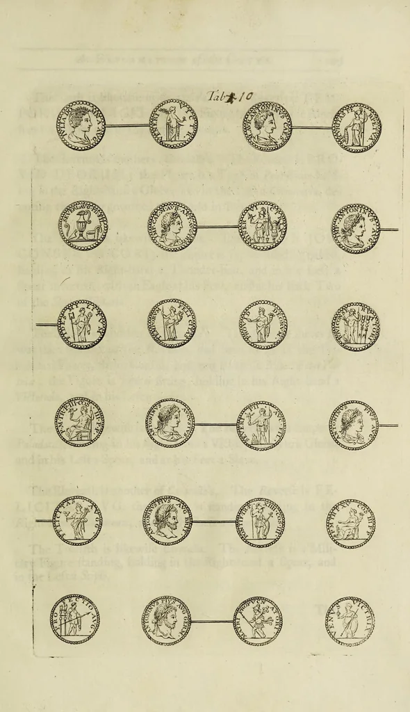 An illustration from The natural history of Lancashire, Cheshire, and the Peak, in Derbyshire: with an account of the British, Phoenician, Armenian, Gr[eek] and Rom[an] antiquities in those parts, 1700, leaf 505