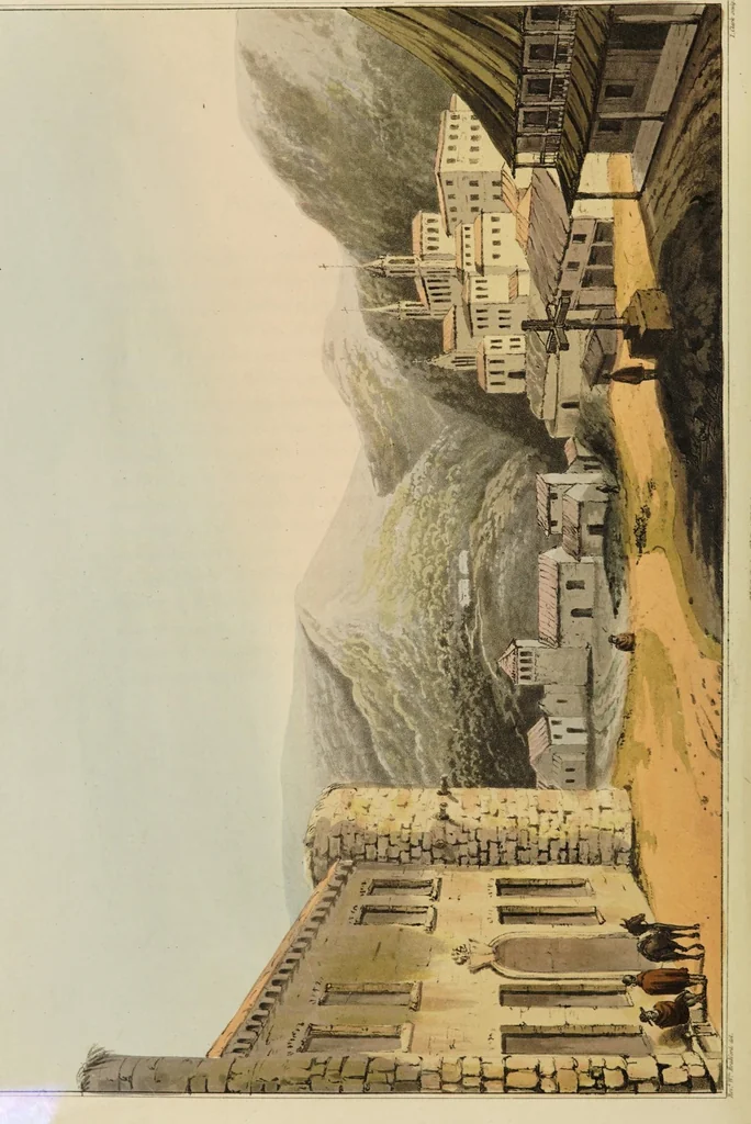 An illustration from Sketches of the country, character, and costume, in Portugal and Spain, made during the campaign, and on the route of the British army, in 1808 and 1809, 1813, leaf 180