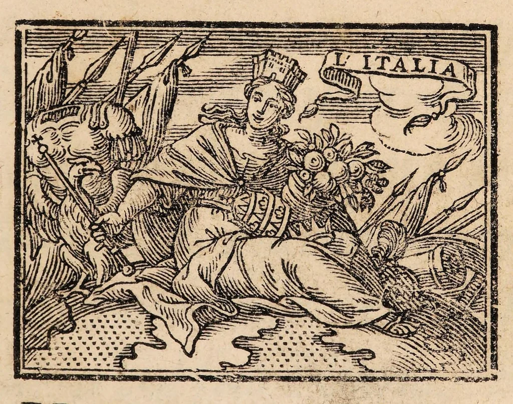 An illustration from L'arte di ben conoscere, e distinguere le qualità de' cavalli, d'introdurre, e conservare una razza nobile, e di risanare il cavallo dà mali, à quali soggiace ..., 1700, leaf 5