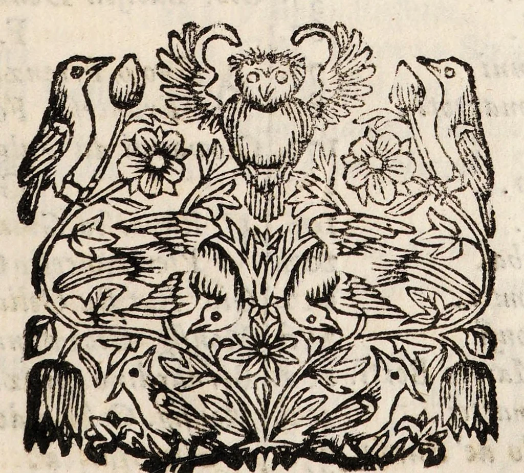 An illustration from Notizie letterarie, ed istoriche intorno agli uomini illustri dell' Accademia fiorentina [Parte prima], 1700, leaf 403