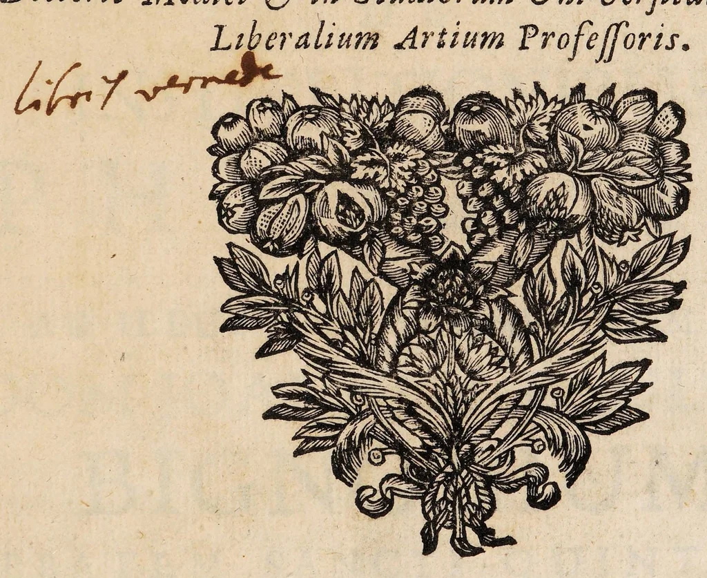 An illustration from Institutiones physicae ad usum scholarum accomodatae, 1700, leaf 5