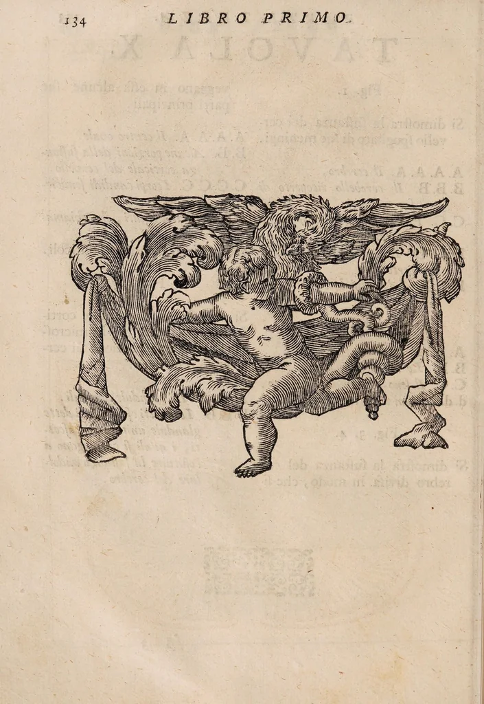An illustration from Il corpo-umano, o breve storia, dove con nuovo metodo si descrivono in compendio tutti gli organi suoi, e i loro principali ufizi, per istruire a bene intendere, secondo il nuovo sistema, la teorica e pratica medicinale, 1700, leaf 154