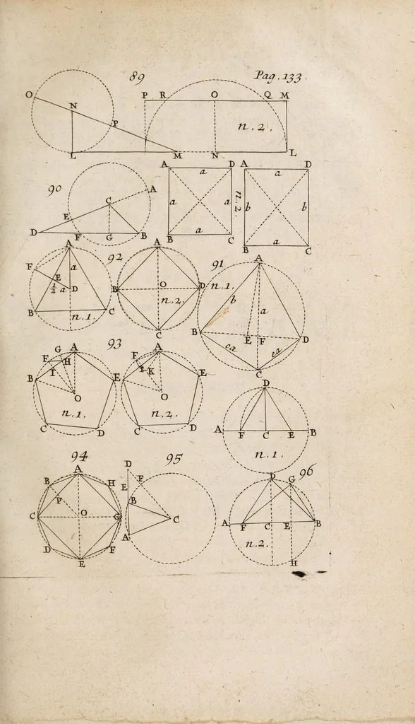 An illustration from Mathesis enucleata: or, The elements of the mathematicks., 1700, leaf 183