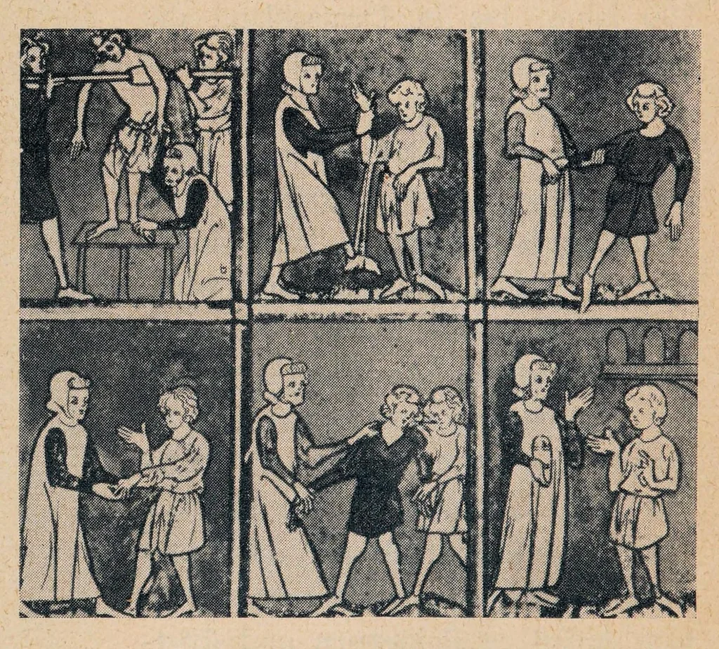 An illustration from Ueber Aberglauben und Mysticismus in der Medizin, 1866, leaf 107