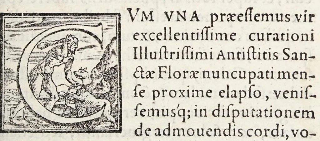 An illustration from Scipionis Cassolae medici Parmensis cum Joanne Francisco Boccalino ... disceptatio, an epithematum vsus antiquis medicis fuerit cognitus, 1565, leaf 9