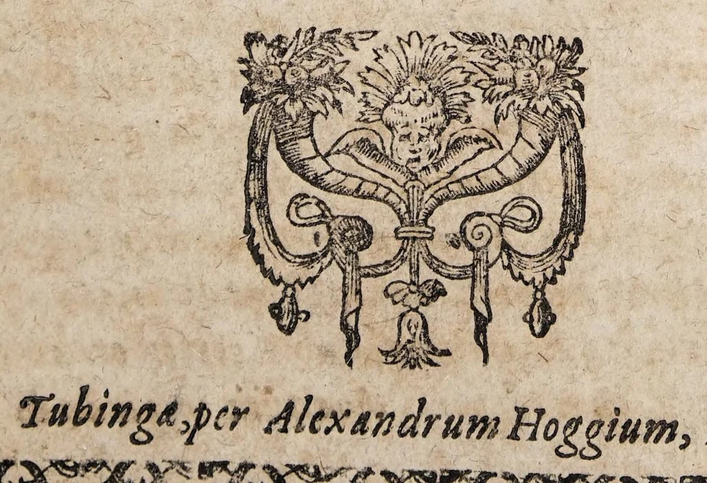 An illustration from De epilepsia, seu morbo comitiali, assertiones medicae, 1592, leaf 1