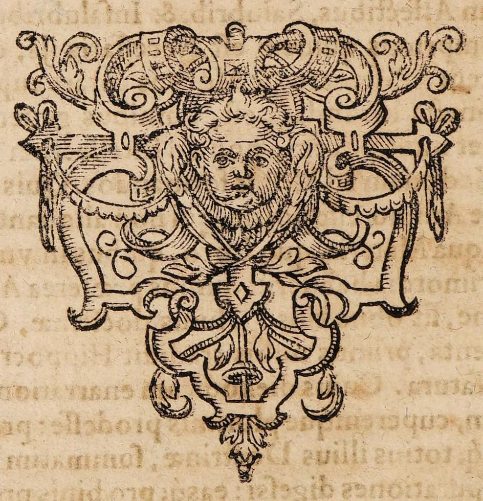 An illustration from De hominis natura, secondum Hippocratem: item[́que] de officina sanguinis venaruḿque principio. Disputationes binae. ..., 1597, leaf 4