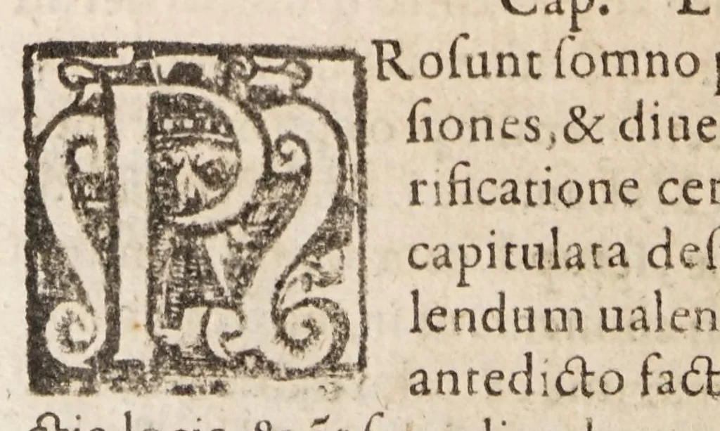 An illustration from Tractatvs tres exactissimi, 1599, leaf 296