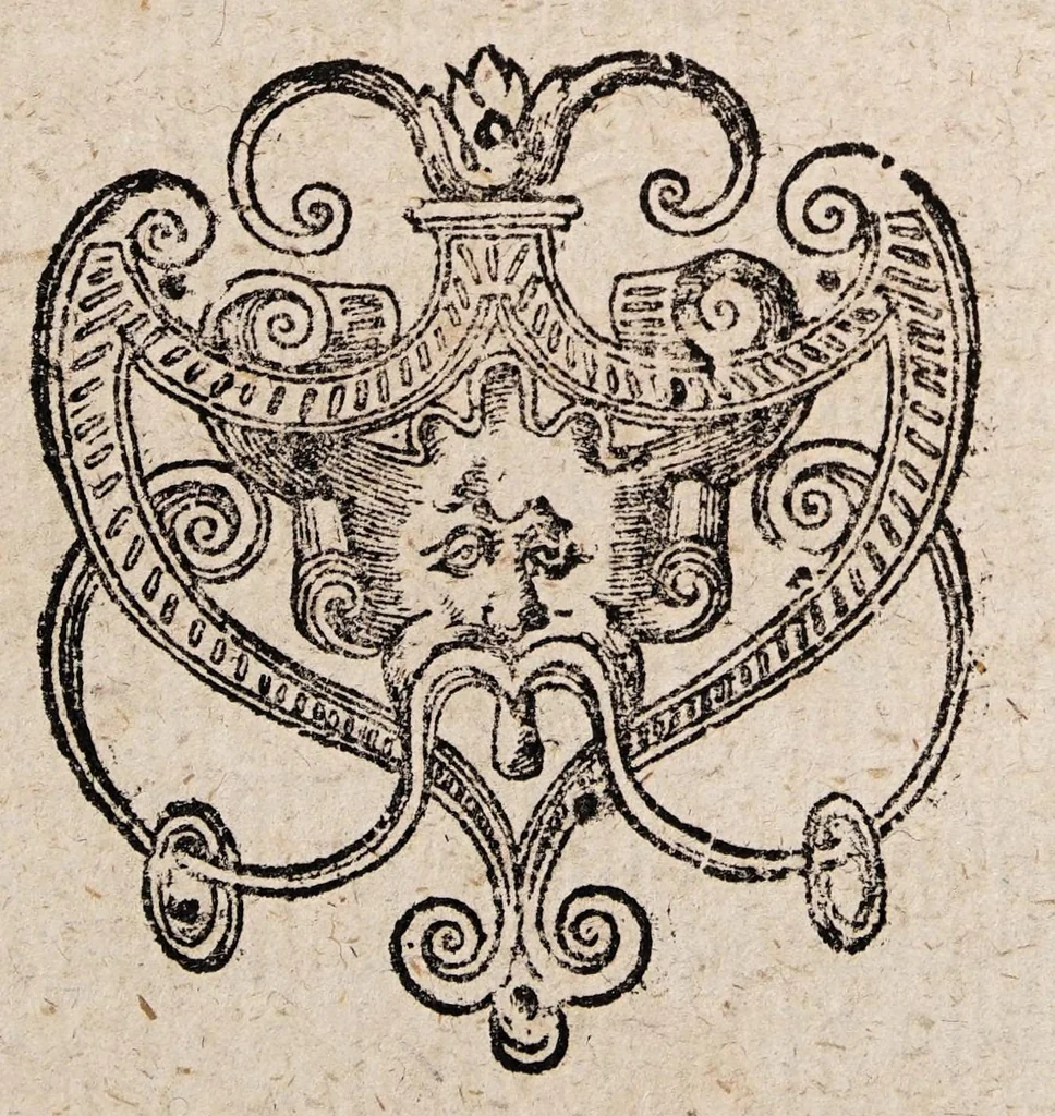 An illustration from Casp. Bartholini Malmogij Dani Problematvm philosophicorvm & medicorvm nobiliorum & rariorum miscell. exercitationes ad disputandum in illustri Albiacâ propositae, 1611, leaf 45