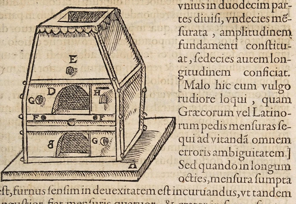 An illustration from Solis e puteo emergentis: sive dissertationis chymiotechnicae libri tres. In quibus totius operationis chymicae methodus practica: materia lapidis philosophici, et nodus [sic] solvendi ejus, operandique, ut et clavis operum Paracelsi qua abstrusa explicantur, deficientia supplentur. Cum praefatione chymiae veritatem asserente ..., 1613, leaf 27