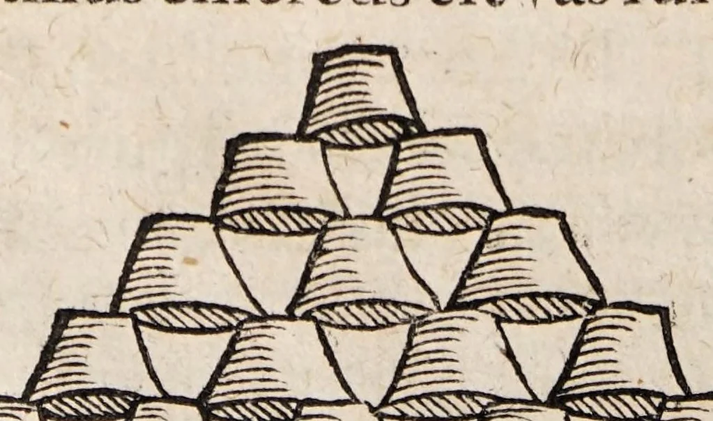 An illustration from Solis e puteo emergentis: sive dissertationis chymiotechnicae libri tres. In quibus totius operationis chymicae methodus practica: materia lapidis philosophici, et nodus [sic] solvendi ejus, operandique, ut et clavis operum Paracelsi qua abstrusa explicantur, deficientia supplentur. Cum praefatione chymiae veritatem asserente ..., 1613, leaf 42