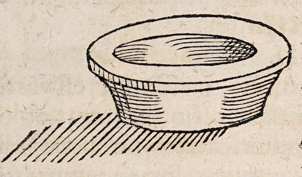 An illustration from Solis e puteo emergentis: sive dissertationis chymiotechnicae libri tres. In quibus totius operationis chymicae methodus practica: materia lapidis philosophici, et nodus [sic] solvendi ejus, operandique, ut et clavis operum Paracelsi qua abstrusa explicantur, deficientia supplentur. Cum praefatione chymiae veritatem asserente ..., 1613, leaf 43