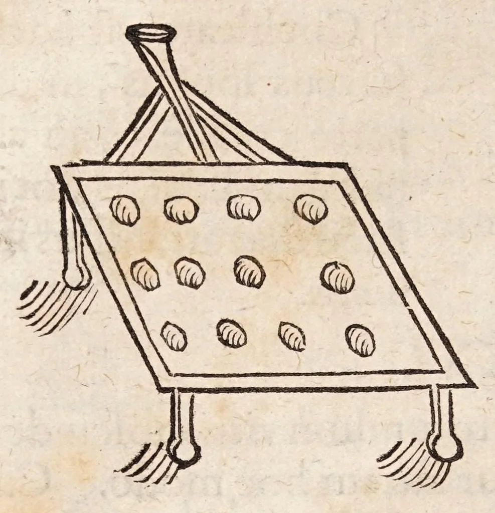 An illustration from Solis e puteo emergentis: sive dissertationis chymiotechnicae libri tres. In quibus totius operationis chymicae methodus practica: materia lapidis philosophici, et nodus [sic] solvendi ejus, operandique, ut et clavis operum Paracelsi qua abstrusa explicantur, deficientia supplentur. Cum praefatione chymiae veritatem asserente ..., 1613, leaf 50