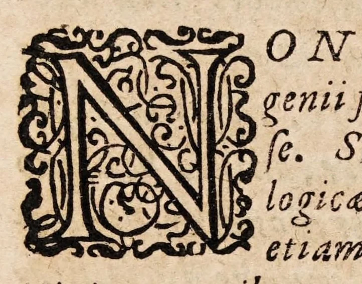 An illustration from Rod. Goclenii, med. D. et mathem. professoris ordin. in Acad. Marpurgensi, Acroteleution astrologicum, triplex hominum genus circa divinationem ex astris in scenam producens, falsam[que] astrologiam à vera, rationibus, exemplis & experimentis distinguens, contra novas criminationes. : Annexus quo[que] est tractatus integer correctior quàm fuitante Cypriani Leovitii, mathematici excellentiss. De conjunctionibus magnis, eclipsibus solaribus & cometis, cum eorundem effectuum historica expositione, ob exemplarium raritatem rerum[que] & historiarum memorabilium excellentiam hoc loco dignissimus, 1618, leaf 6
