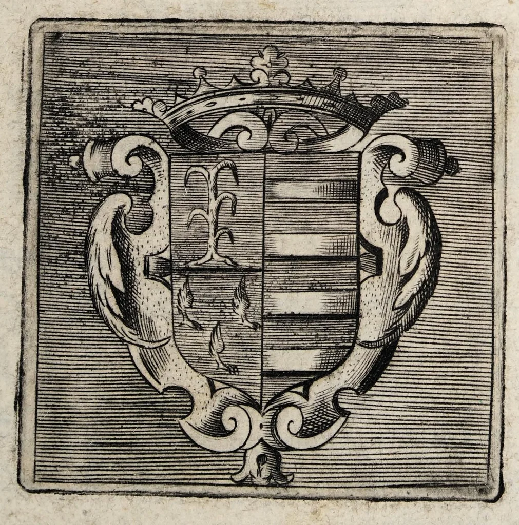 An illustration from De medicamento purgante quarta die dissertatio. In qua cum Hippocratis, tum Galeni auctoritatibus tumuè validissimis rationibus quarto die non esse purgandum statuitur., 1636, leaf 1