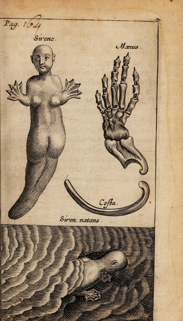 An illustration from Historiarum anatomicarum rariorum centuria I et II, 1654, leaf 191