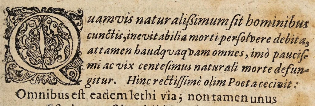 An illustration from Disputatio medica de marasmo ..., 1656, leaf 5